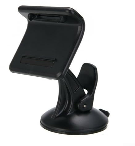 ZiStarlilife Supporto per GPS TomTom GO Supporto a ventosa per parabrezza regolabile a 360° per modelli 1050 1000 2050 2505 2535 compatibile con cruscotto auto, nero