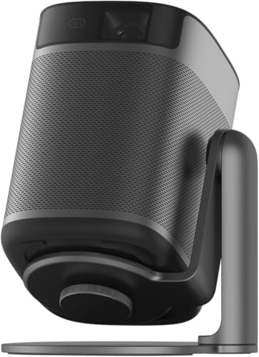 XGIMI MoGo 2 Pro (New) Smart Portable 1080P Mini Projector with Stand | Google TV with Licensed Netflix, 430 ISO Lumens, 2 x 8W Sound, Autofocus, Intelligent Screen