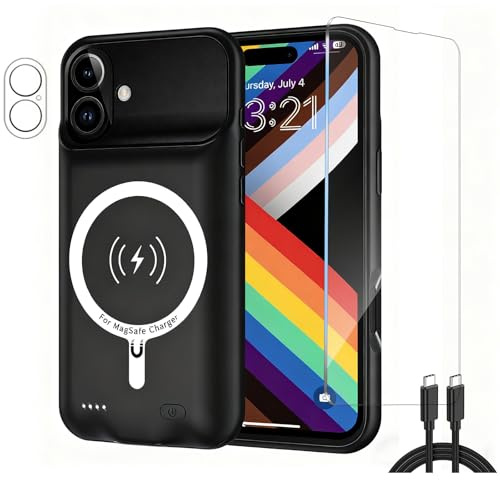 Fraternize Battery case for iPhone 17 Case Portable power bank 10,000mAh Mobile phone protective case with Rechargeable Battery Shell