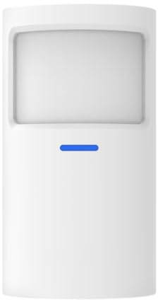 HUXGO Funk-Bewegungsmelder weiß – 110° Weitwinkel PIR-Bewegungsmelder Innen – Sabotageschutz – Smart Security für Wohnung, Haus & Büro, Modell HXA-CR200