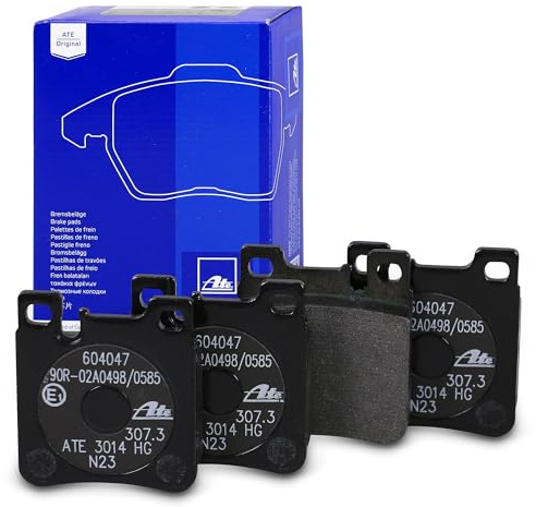 ATE 13046040472 Bremsbelagsatz Scheibenbremse | Kompatibel mit: CHRYSLER CROSSFIRE, CROSSFIRE Roadster, MERCEDES-BENZ 124 Stufenheck, C-CLASS, C-CLASS, C-CLASS Coupe