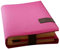 BookSkin hot pink: trendige Buchhülle aus Mikrofaser mit integriertem Lesezeichen