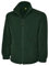 Ladies Full Zip Classic Fleece Jackets Sizes 8 to 30 by MIG - Suitable for Work & Leisure (10 to 12 / S - Small, Bottle Green)