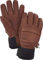 Hestra Leather Fall Line - Kurzer Freeride 5-Finger Schneehandschuh mit überlegenem Grip zum Skifahren, Snowboarden und Bergsteigen - Braun - 6