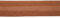 Jajasio Baumwoll Schrägband 25mm breit in 40 Farben, Einfassband Baumwolle Nahtband/Farbe: 04 - rostbraun