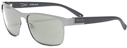 BLOC Navigator F180 Men's Sunglasses with Karbon TXâ„¢ bi-core injected structured frame, Black/Grey, One Size