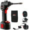 Air Hawk PRO – The Compact, Portable, Digital, Cordless, Rechargeable Air Compressor, Tyre Inflator, LED Light, Automatic Pump + Bonus Carry Case (As seen on High Street TV)