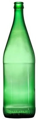 PRIAMI MULTISTORE BOTTIGLIA VETRO VICHY ACQUA VERDE, 1LT, TAPPO CORONA, CONF 15PZ SENZA TAPPO