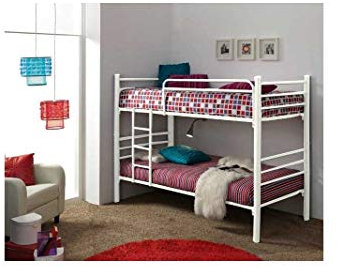 TEILBARES ETAGENBETT Ceres - Silber - 80 x 190 - Ohne Bettkasten