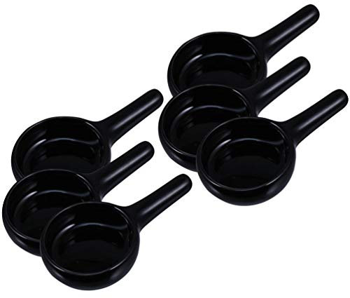 MILISTEN Bandejita Cerámica 6 Piezas de Cerámica Candelita Cuchara Portavelas de Té Pequeña Cuchara de Vela para Cera Quemador de Aceite Esencial Aromaterapia Difusor de Aceite Esencial