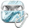 JIAXIUFEN Kompatibel mit AirPods Pro Hülle Stoßfeste Silikon Kopfhörer Taschen Case Schutzhülle Zubehör mit Karabiner Kompatibel mit AirPod Pro, Blau