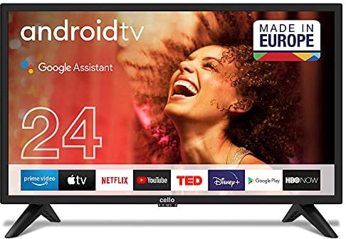 Cello 12 Volt C2420GDE TV LED Smart HD Ready da 24 Pollici Trav con sintonizzatore DVBT2