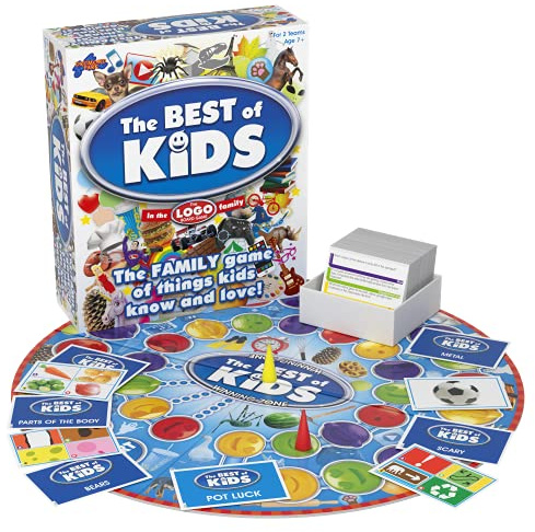 Drumond Park Logo Best of Kids Brettspiel, Familien-Brettspiel für Kinder und Erwachsene, ab 7 Jahren, Mehrfarbig, T73291