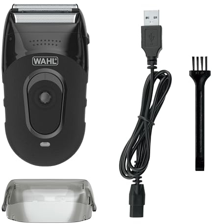 Wahl Compact Lithium-Ion Rechargeable Flexible Foil Shaver Kit & Cutter Bar