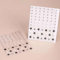 Stars Face Eye Gems Jewels for Women Hair Body Face Eye Self Adhesive Gems Pearls Rhinestones Halloween Rave Party Festival Party Club Nail Makeup Stickers Temporary Tattoos (Black Stars)