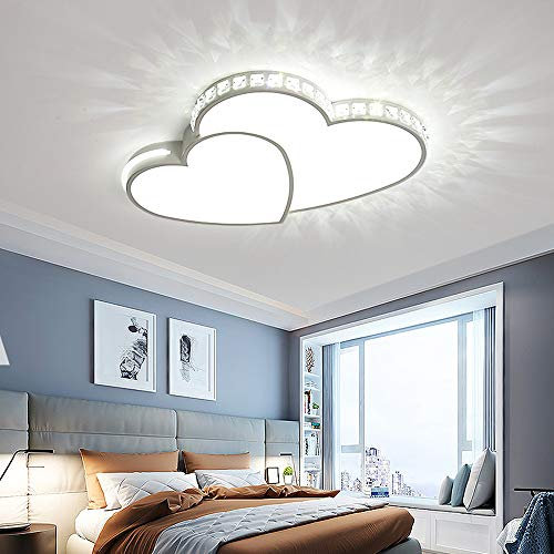 LED Cartoon Deckenleuchte Moderne LED Deckenlampe Kreative Modern Romantisch Lampe Herzform Acryl Deko Licht Mädchen Junge Deckenlicht Schlafzimmer Hausleuchten Lampe