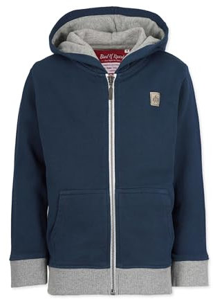 Band of Rascals Kinder Sweatjacke Basic aus Bio-Baumwolle, Navy, Gr. 164