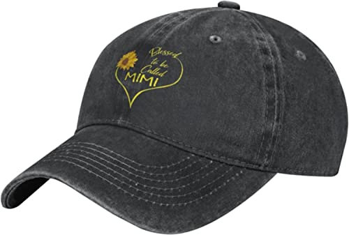 934 Herren Damen Baseball Cap Gesegnete Mimi-Sonnenblumenmütter Basecap Verstellbar Outdoor Hut Baumwolle Visier Hut Für Golf Draussen Kletter