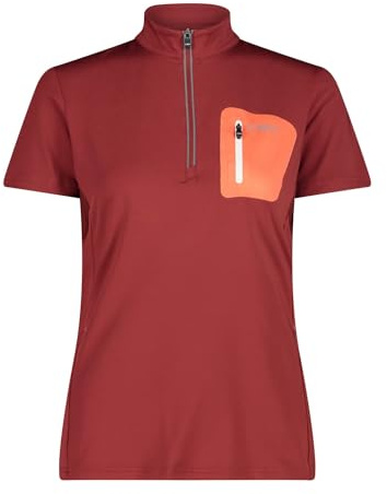 CMP Damen Fahrrad-t-Shirt T-Shirt, Granat, 40 EU