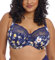Elomi Women's Morgan Banded Underwire Stretch Lace Bra Full Coverage, Opaque, Sicilia, 38GG