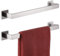 KOKOSIRI Handtuchhalter, 40,6 cm, Badezimmer, Küche, Handtuchhalter, Wandmontage, SUS304 Edelstahl, 2 Stück, gebürstetes Nickel, B4003BR-L16-P2