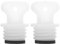 ULTECHNOVO Hot Water Bottle Stopper 2pcs Plastic Hot Water Sack Plug Replacement Anti-Leak Bottle Bag Sealing Plug for Sack/Bag / 21mm