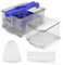 Fatiya Tofu Press Dishwasher Safe with 2 Sizes Mold, Cheese Cloth & Bag, Adjustable Tofu Press with Drip Tray, Tofu Maker Remove Extra Water in 30-60mins, DIY Homemade Tofu Making Tool Box