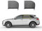 Auto Seitenscheibe Sonnenschutz für Opel Meriva 2010-2024, Anti-UV Seitenfenster Sonnenblende Wärmeisoliert Sonnenschutz Autofenster Schutz ZubehöR,B/Rear-Window