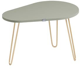 LOOKS by Wolfgang Joop Couchtisch Organic, Pistazie/goldfarben