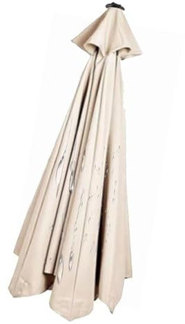 Miecoae Replacement Parasol Canopy 2.0/2.3/2.5/2.7/3.0 m Patio Umbrella Replacement Canopy 6 Arms/8 Arms Canopy Replacement Cover for Garden Market Beach Umbrella(Y21,6 Ribs 2.5M 8.2FT)