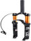 KLYso Federweg 120mm Fahrrad-Vorderradgabeln Zubehör Federgabeln Air Mountain Bike Federgabel, 1-1/8“ Ultraleicht-Legierung(Remote Lockout,29 inch)