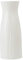 Vases en Plastique pour Fleurs 3,5 x 9 Pouces Vases en Plastique Blanc pour centres de Table, Pot de Fleur de Lavage Facile à séquestrer Pot de Fleur Minimaliste Moderne pour centres de Table, d