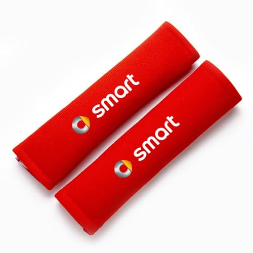 ASEUOG 2 Stück Schulterpolster für SMART Eq Fortwo Forfour 453 451 452 450 454 Plüsch Schulterpolster Polsterung Zubehör für den Autoinnenraum,C