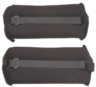 Champion Sports Gewichtsmanschetten, weich, verstellbar, schwarz, 10 Lbs