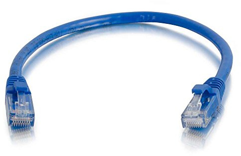 C2G Cat6 Booted Unshielded (UTP) Network Patch Cable - Patch cable - RJ-45 (M) to RJ-45 (M) - 10 m - UTP - CAT 6 - molded, snagless, stranded - blue