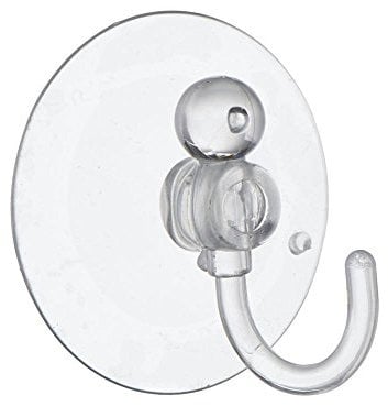 Star Pack 3 Suction Hook Clear Plastic 45MM