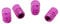 Simoni Racing CAPS2/P Ventilkappen Exagonal - Pink