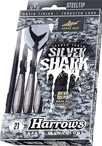 24g Harrows Silber Shark Zinc Copper Razor Edge Darts Set