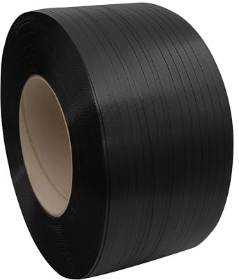 Umreifungsband PP 12 mm x 3000 m Kern 200 mm schwarz