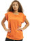 Urban Classics Damen Kurzarm T-Shirt Ladies Extended Shoulder Tee, Rust Orange S