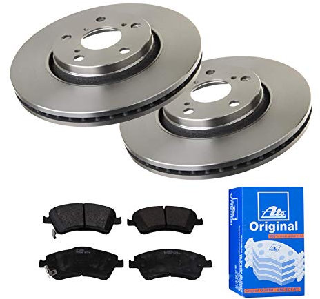 ATE Bremsen-Set 2 Bremsscheiben + Bremsbeläge Ø295 Einbau Vorne Bremsscheiben-Set Scheibenbremsen passend für Toyota Avensis Verso xR2x