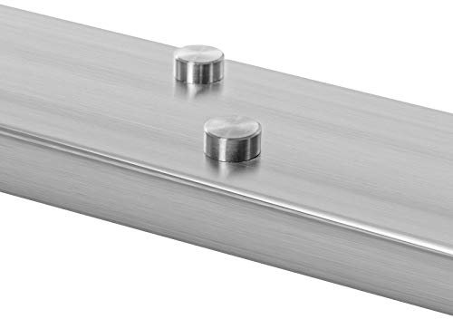 Schrauben Abdeckkappe Ø16x7mm in 2 Oberflächen wählbar Chrom & Edelstahl (Chrom)