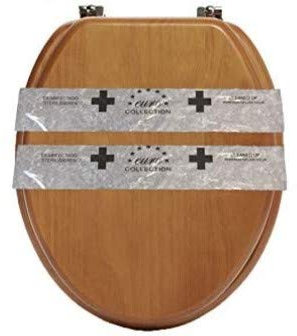 Clear Plastic Hygiene Sanitary Disposable Toilet Strips for Hotel, B&B, Guesthouses - Pack of 250