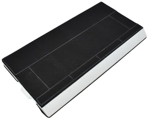 AllSpares Aktivkohlefilter für Dunstabzugshauben geeignet für Siemens LZ45501, LZ45500 | Neff Z5144X1, Z5144X5 | Bosch DHZ4506, 00434229, 434229 | Constructa CZ5144X5 | 385x195x28mm