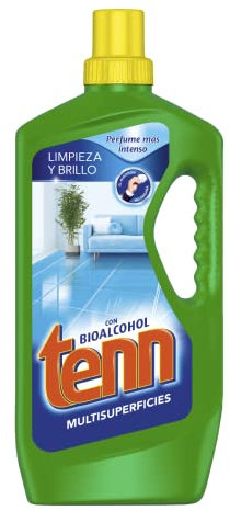 Tenn Multiusos Professional - Limpiador líquido con bioalcohol para todo tipo de superficies - Limpieza profunda y brillo duradero - Con bioalcohol - 1,3 Litros