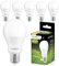 Lumiled A60 E27 LED Lampe 13W (ersetzt 100W), 1521 Lumen Leuchtmittel, 3000K Warmweiß Birnen Lampen, Nicht Dimmbar, 260° Grad Strahlwinkel Glühbirne 6er-Pack Energiesparlampe Tropfen