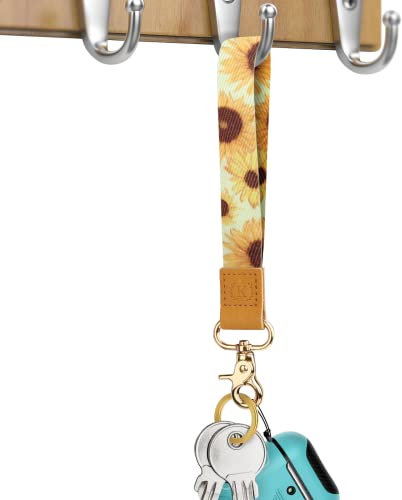 kdracoip Schlüsselband kurz schlüsselanhänger mit Schlüsselring, Handgelenk Schlüsselband für Damen & Herren als Geschenk, Lanyard für Schlüssel, Autoschlüssel, Mobile Handys Telefon, Kamera,