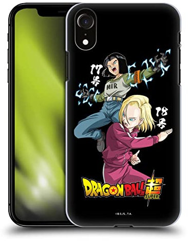 Head Case Designs Offizielle Dragon Ball Super Android 17 & 18 Universe Survival Characters Harte Rueckseiten Handyhülle Hülle Huelle kompatibel mit Apple iPhone XR