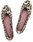 Frank Mully Women's Ballet Flats Slip On Knit Dress Shoes Pumps Shoes Round Toe,LeopardY, UK 6