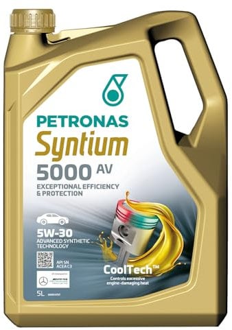 PETRONAS | SYNTIUM 5000 AV 5W30 SP 5L, Motoröl, Öl Auto